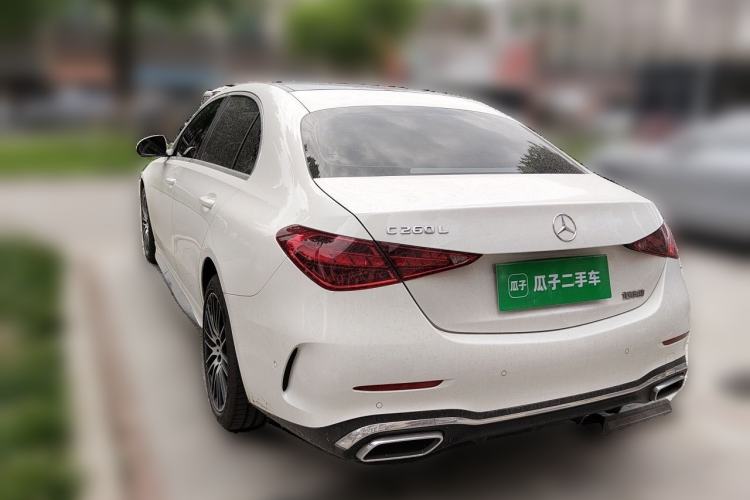 Used Mercedes-Benz C-Class 2022 Restyled C 260 L Sport Edition Rear Left 45 Deg