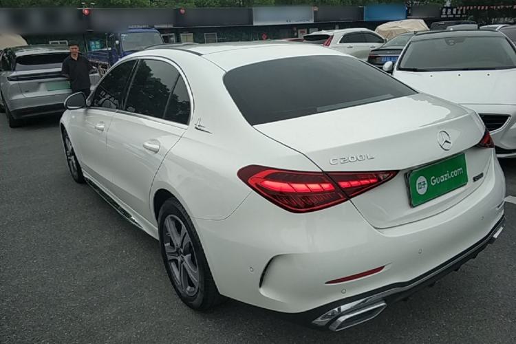 Used Mercedes-Benz C-Class 2022 Restyled C 200 L Sport Edition Rear Left 45 Deg