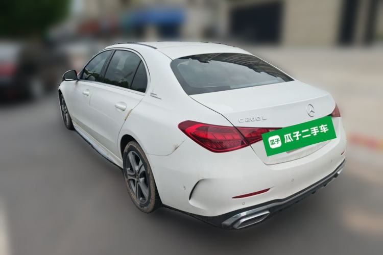 Used Mercedes-Benz C-Class 2022 Restyled C 200 L Sport Edition Rear Left 45 Deg