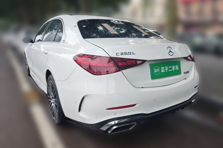 Used Mercedes-Benz C-Class 2022 C 260 L Sport Edition Rear Left 45 Deg