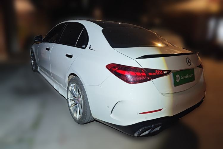 Used Mercedes-Benz C-Class 2022 Restyled C 200 L Sport Edition Rear Left 45 Deg