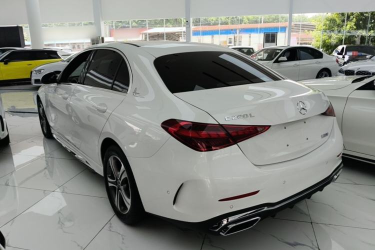 Used Mercedes-Benz C-Class 2022 C 200 L Sport Edition Rear Left 45 Deg