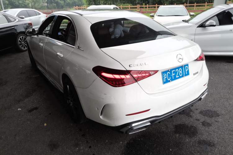 Used Mercedes-Benz C-Class 2022 C 260 L Rear Left 45 Deg
