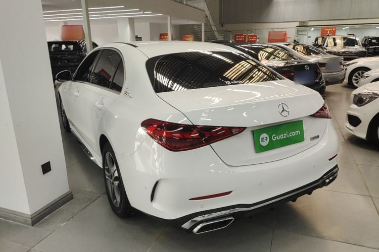 Used Mercedes-Benz C-Class 2022 Restyled C 200 L Sport Edition Rear Left 45 Deg