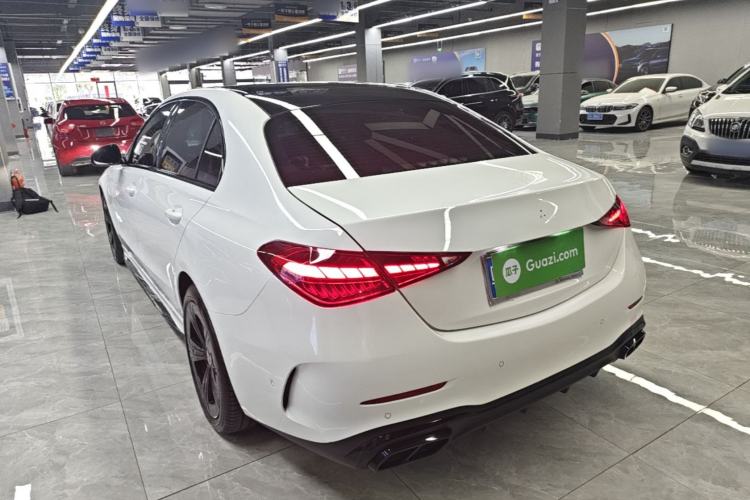 Used Mercedes-Benz C-Class 2022 Revised C 260 L Starry Night Sport Edition Rear Left 45 Deg