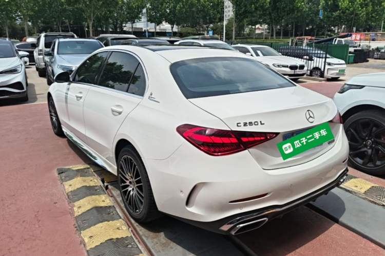 Used Mercedes-Benz C-Class 2022 Restyled C 260 L Sport Edition Rear Left 45 Deg