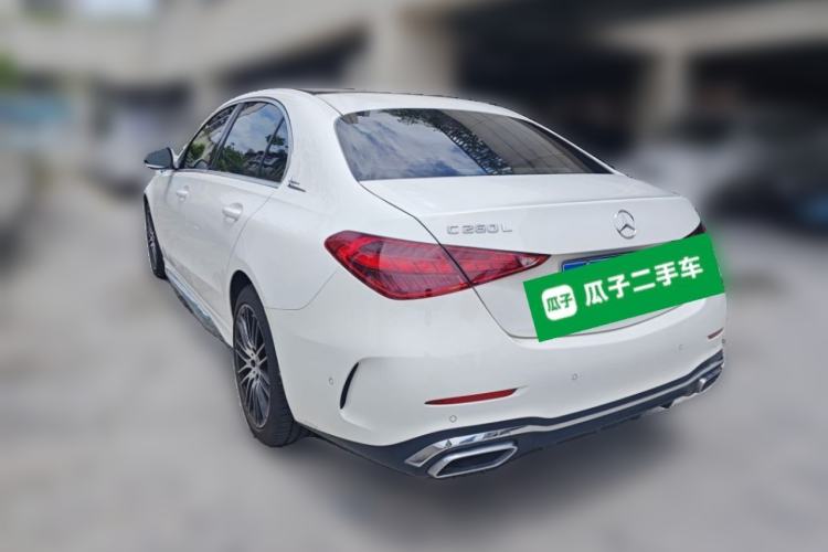 Used Mercedes-Benz C-Class 2022 C 260 L Sport Edition Rear Left 45 Deg