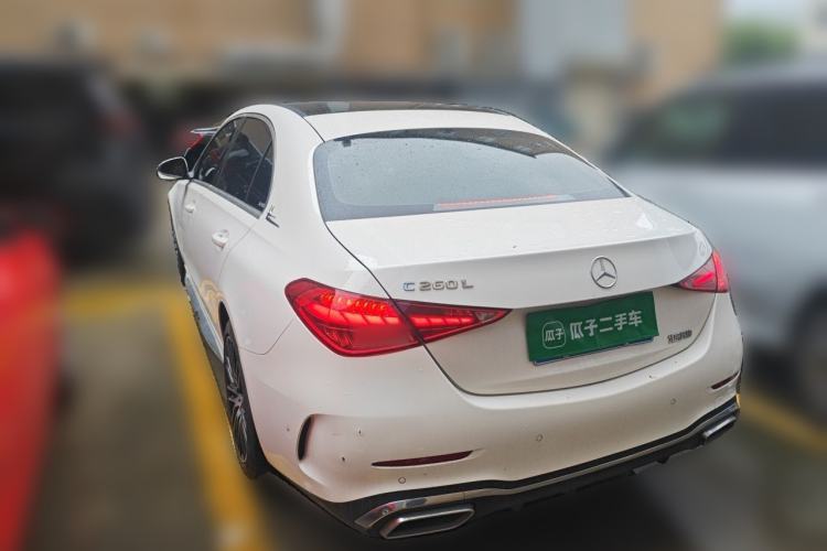 Used Mercedes-Benz C-Class 2022 Restyled C 260 L Sport Edition Rear Left 45 Deg