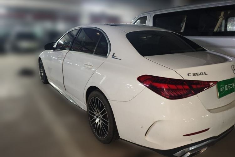 Used Mercedes-Benz C-Class 2022 Restyled C 260 L Sport Edition Rear Left 45 Deg