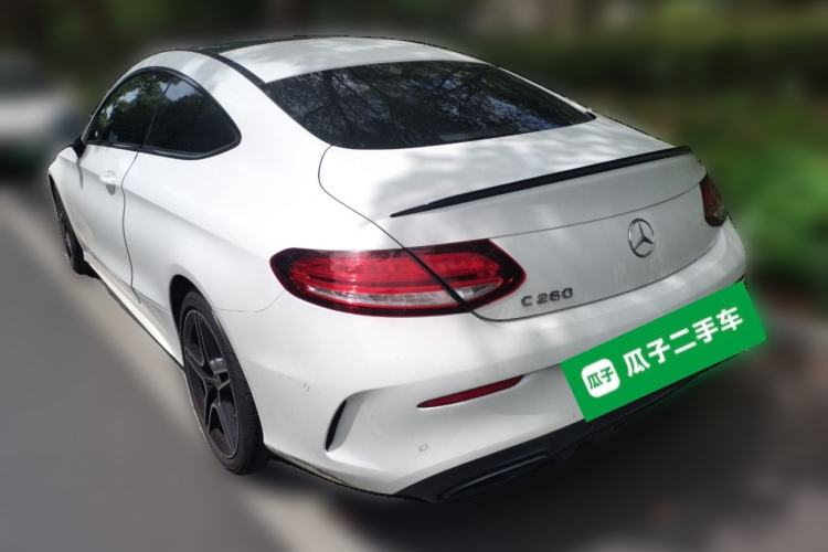 Used Mercedes-Benz C-Class 2022 Refreshed C 260 Coupe Rear Left 45 Deg