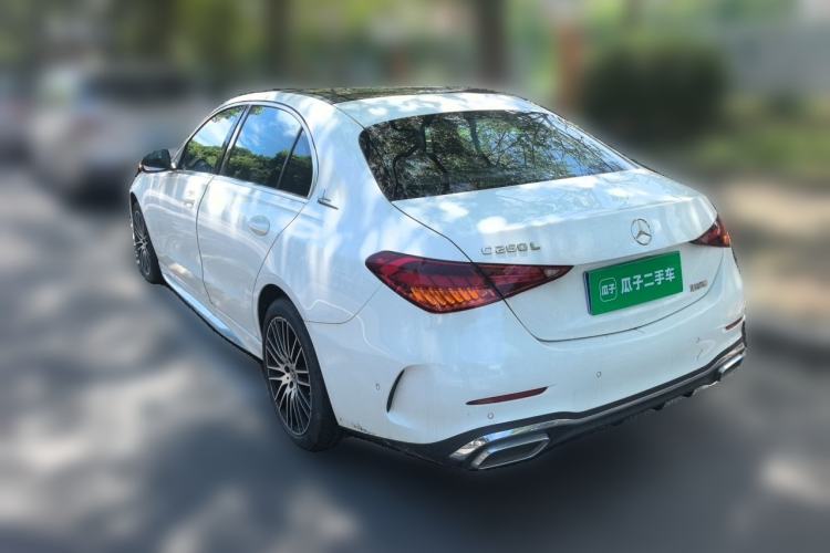 Used Mercedes-Benz C-Class 2022 Restyled C 260 L Sport Edition Rear Left 45 Deg