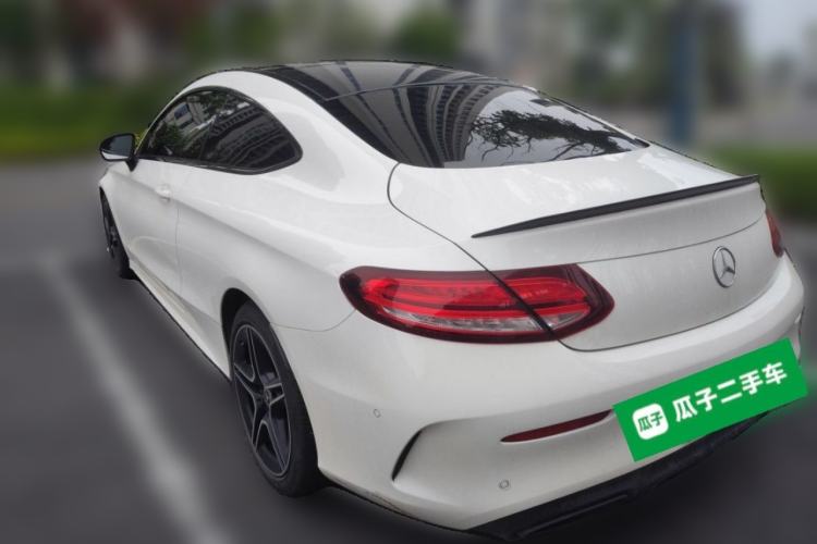 Used Mercedes-Benz C-Class 2022 C 260 Coupe Rear Left 45 Deg