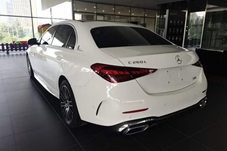 Used Mercedes-Benz C-Class 2022 C 260 L Sport Edition Rear Left 45 Deg