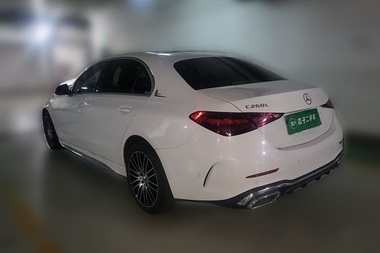 Used Mercedes-Benz C-Class 2022 C 260 L Sport Edition Rear Left 45 Deg
