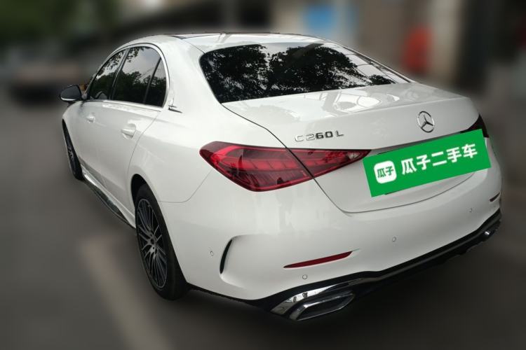 Used Mercedes-Benz C-Class 2022 C 260 L Sport Edition Rear Left 45 Deg