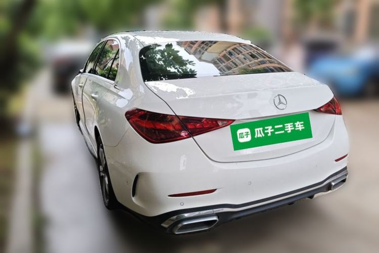 Used Mercedes-Benz C-Class 2022 C 200 L Sport Edition Rear Left 45 Deg