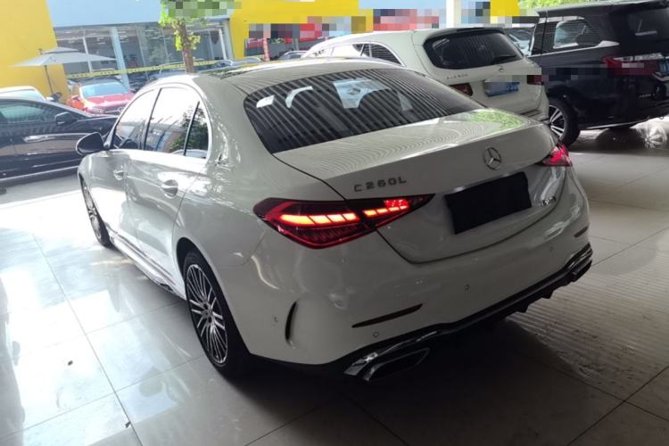 Used Mercedes-Benz C-Class 2022 Restyled C 260 L Sport Edition Rear Left 45 Deg