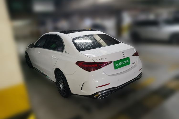 Used Mercedes-Benz C-Class 2022 Restyled C 260 L Sport Edition Rear Left 45 Deg