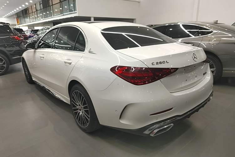 Used Mercedes-Benz C-Class 2022 C 260 L Sport Edition Rear Left 45 Deg