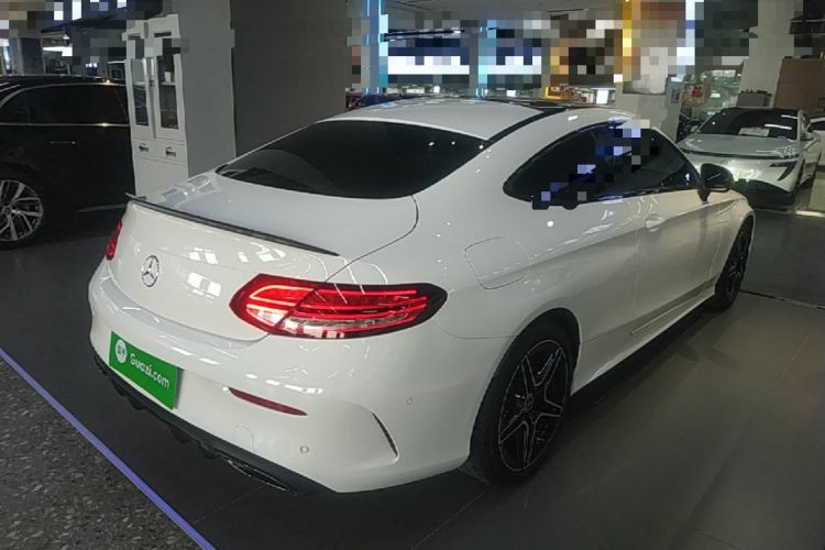 Used Mercedes-Benz C-Class 2022 Refreshed C 260 Coupe Rear Right 45 Deg