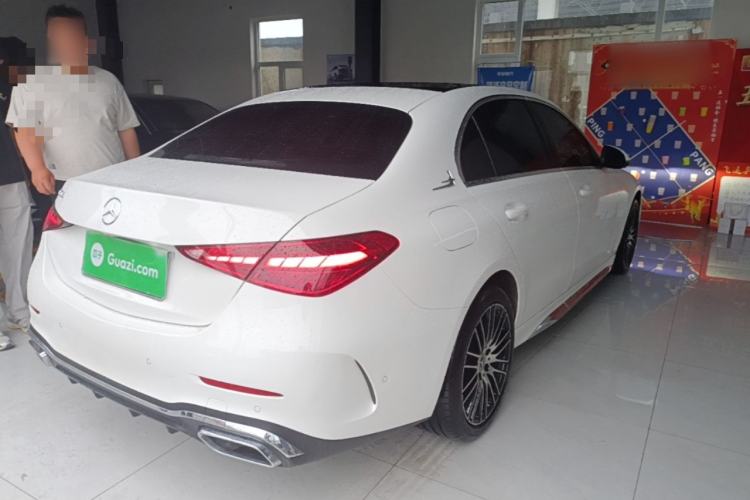 Used Mercedes-Benz C-Class 2022 C 260 L Sport Edition Rear Right 45 Deg