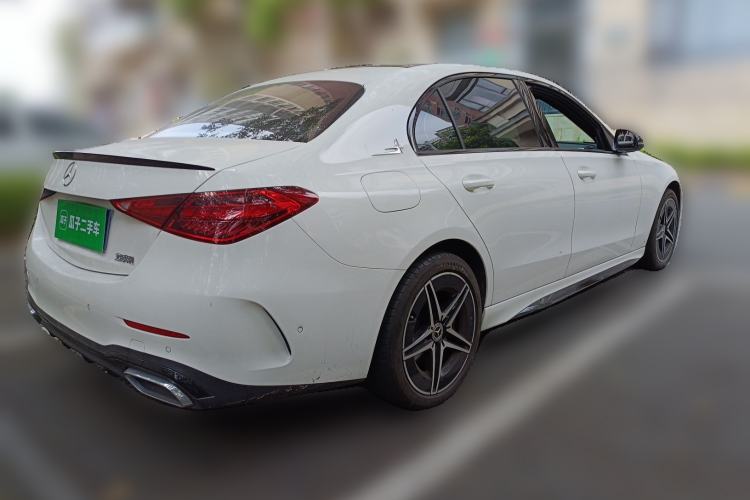 Used Mercedes-Benz C-Class 2022 Revised C 260 L Starry Night Sport Edition Rear Right 45 Deg
