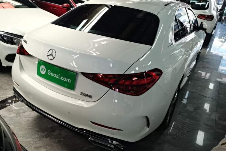 Used Mercedes-Benz C-Class 2022 Restyled C 200 L Sport Edition Rear Right 45 Deg