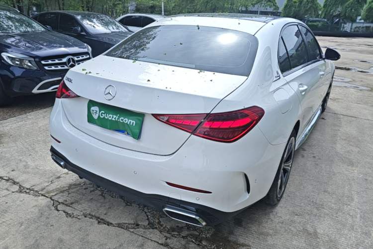 Used Mercedes-Benz C-Class 2022 Revised C 260 L Starry Night Sport Edition Rear Right 45 Deg