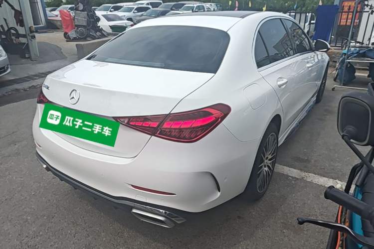 Used Mercedes-Benz C-Class 2022 Restyled C 260 L Sport Edition Rear Right 45 Deg