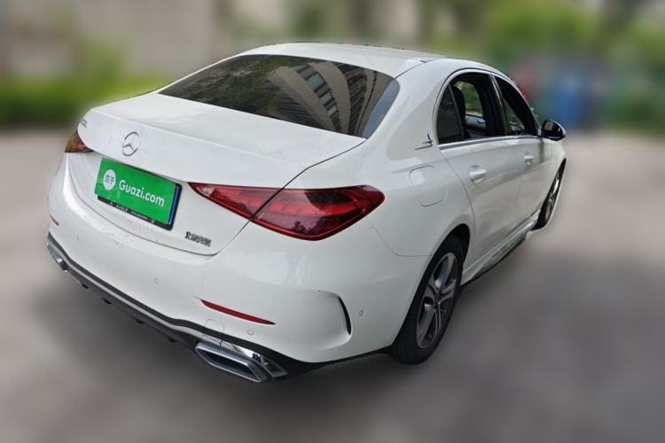 Used Mercedes-Benz C-Class 2022 C 200 L Sport Edition Rear Right 45 Deg
