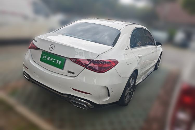 Used Mercedes-Benz C-Class 2022 Restyled C 200 L Sport Edition Rear Right 45 Deg