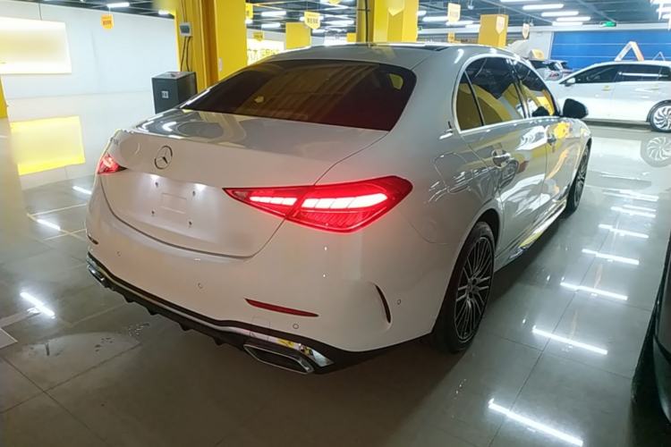 Used Mercedes-Benz C-Class 2022 C 260 L Sport Edition Rear Right 45 Deg