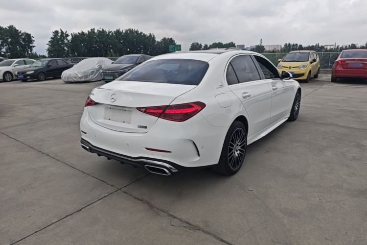 Used Mercedes-Benz C-Class 2022 C 260 L Sport Edition Rear Right 45 Deg