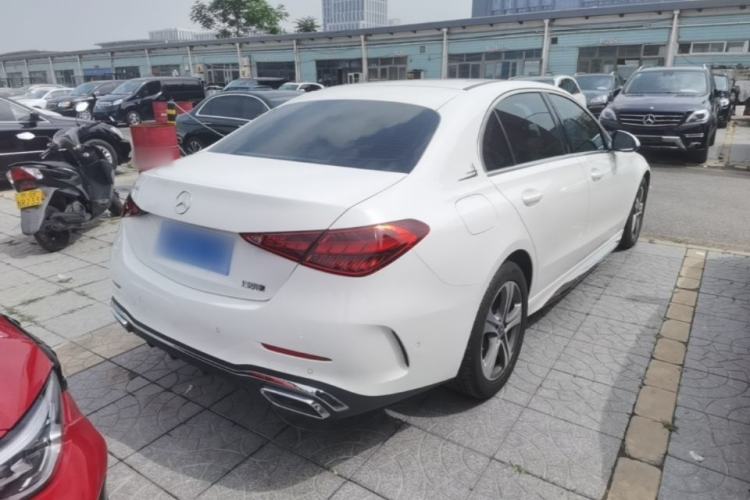 Used Mercedes-Benz C-Class 2022 C 200 L Sport Edition Rear Right 45 Deg