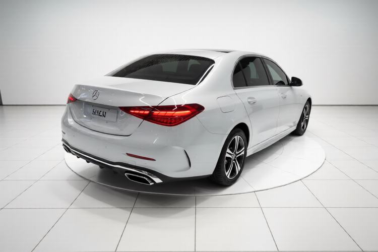 Used Mercedes-Benz C-Class 2022 Restyled C 200 L Sport Edition Rear Right 45 Deg