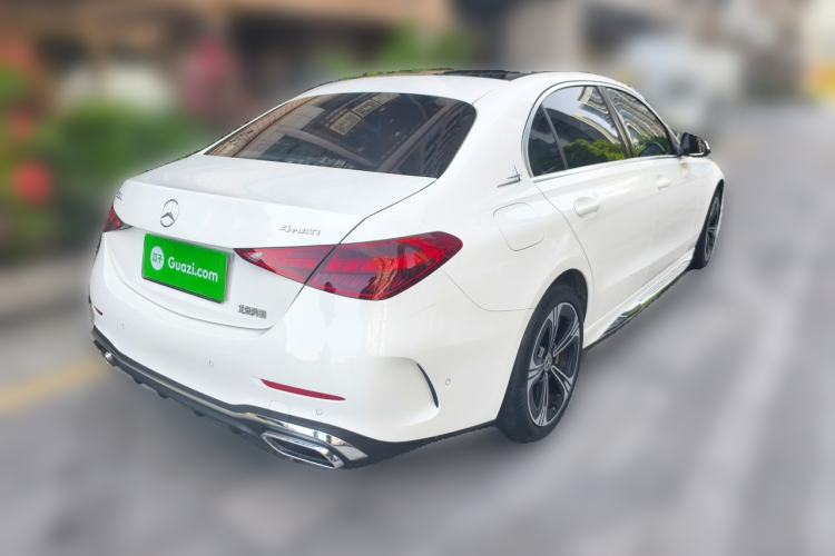 Used Mercedes-Benz C-Class 2022 Restyled C 260 L Sport Edition 4MATIC Rear Right 45 Deg