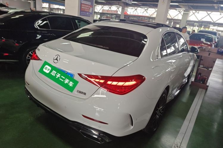 Used Mercedes-Benz C-Class 2022 Restyled C 260 L Sport Edition Rear Right 45 Deg