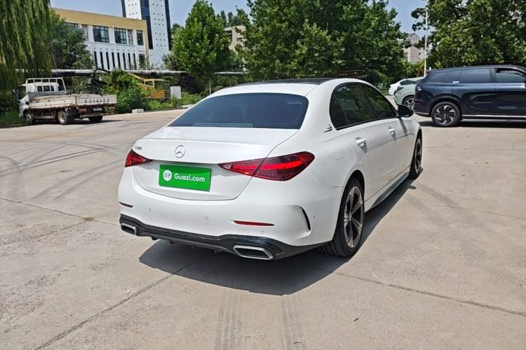 Used Mercedes-Benz C-Class 2022 Restyled C 260 L Sport Edition Rear Right 45 Deg