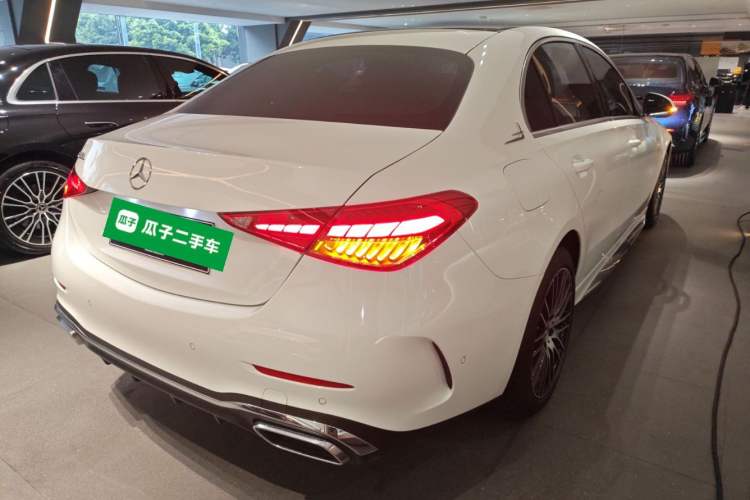 Used Mercedes-Benz C-Class 2022 C 260 L Sport Edition Rear Right 45 Deg