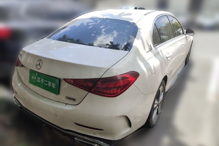 Used Mercedes-Benz C-Class 2022 Restyled C 200 L Sport Edition Rear Right 45 Deg