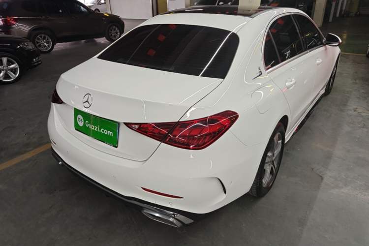 Used Mercedes-Benz C-Class 2022 C 200 L Sport Edition Rear Right 45 Deg