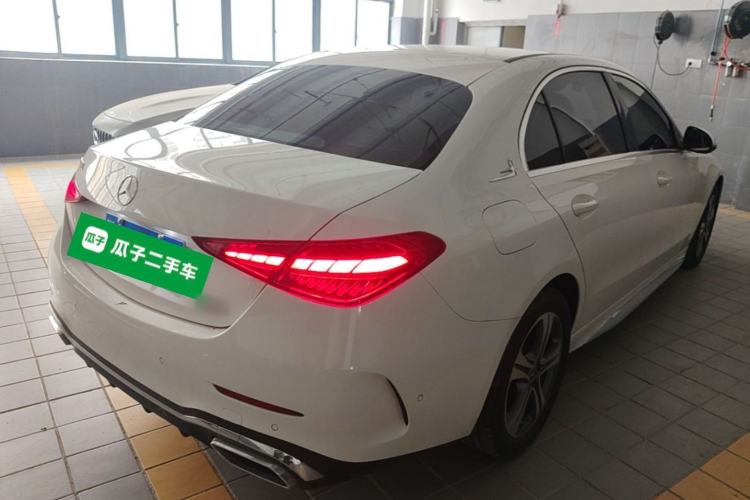 Used Mercedes-Benz C-Class 2022 C 200 L Sport Edition Rear Right 45 Deg
