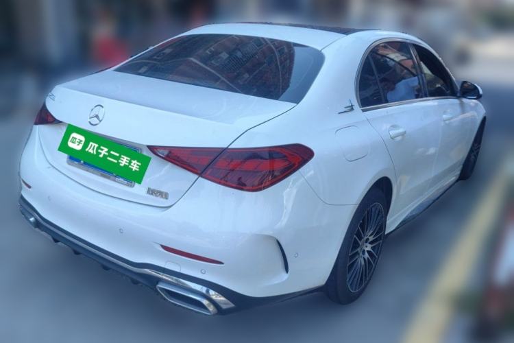 Used Mercedes-Benz C-Class 2022 Restyled C 260 L Sport Edition Rear Right 45 Deg