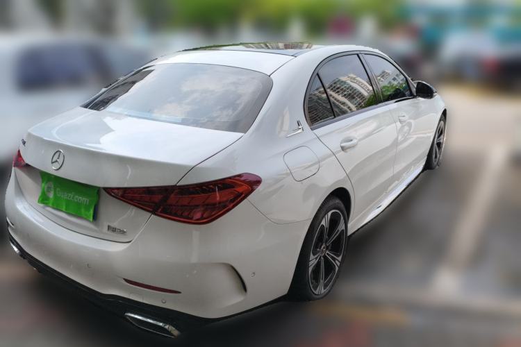 Used Mercedes-Benz C-Class 2022 Revised C 260 L Starry Night Sport Edition Rear Right 45 Deg
