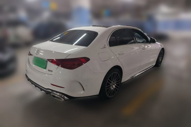 Used Mercedes-Benz C-Class 2022 C 260 L Sport Edition Rear Right 45 Deg
