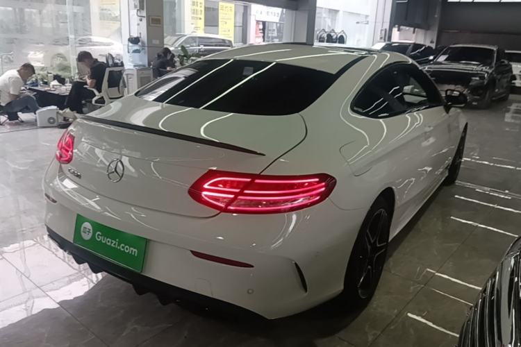 Used Mercedes-Benz C-Class 2022 Refreshed C 260 Coupe Rear Right 45 Deg