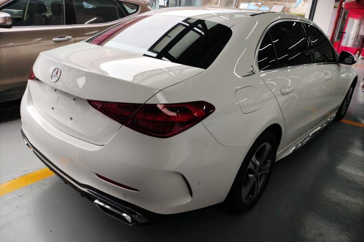 Used Mercedes-Benz C-Class 2022 C 200 L Sport Edition Rear Right 45 Deg
