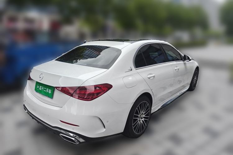 Used Mercedes-Benz C-Class 2022 Restyled C 260 L Sport Edition Rear Right 45 Deg