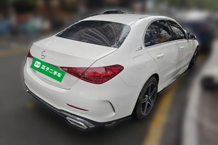 Used Mercedes-Benz C-Class 2022 C 200 L Sport Edition Rear Right 45 Deg
