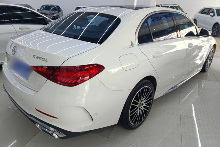 Used Mercedes-Benz C-Class 2022 C 260 L Sport Edition Rear Right 45 Deg